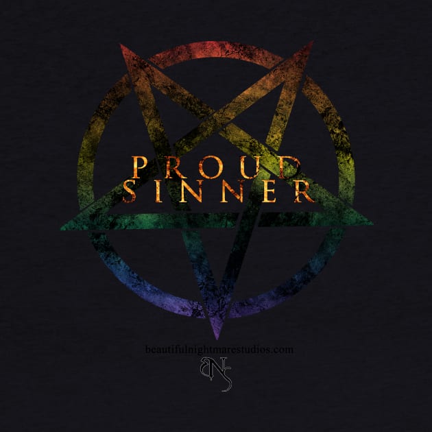 Proud Sinner (gay pride) by PrissBNS